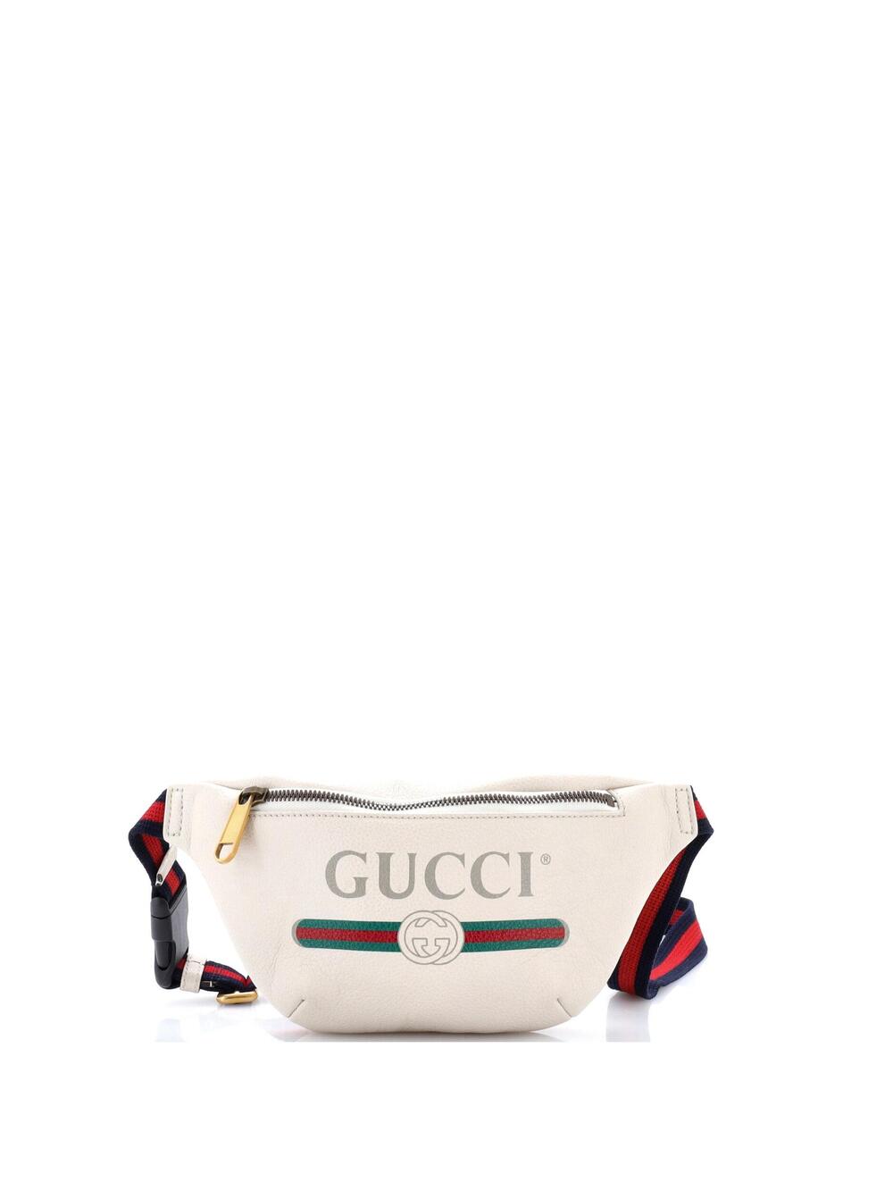 Gucci Logo Belt Bag Printed Leather #366199G78B
